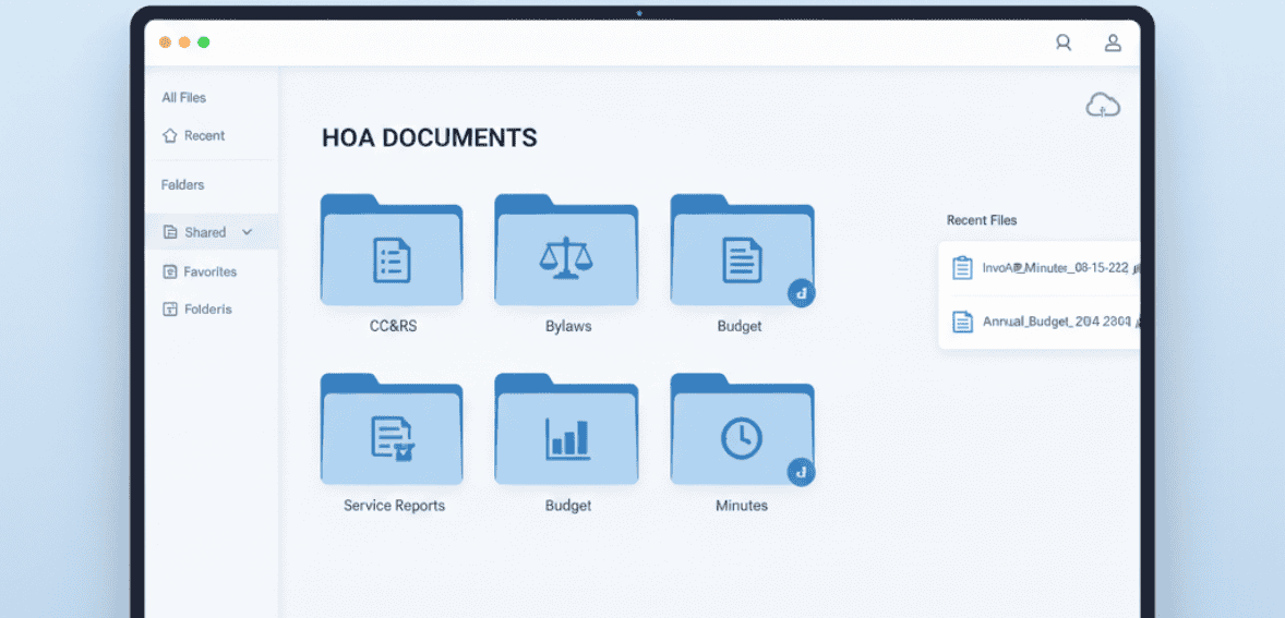 Community association tools keeping HOA records organized and accessible