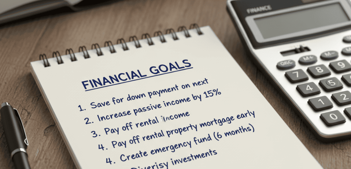 setting investment goals for rental property scaling strategy.