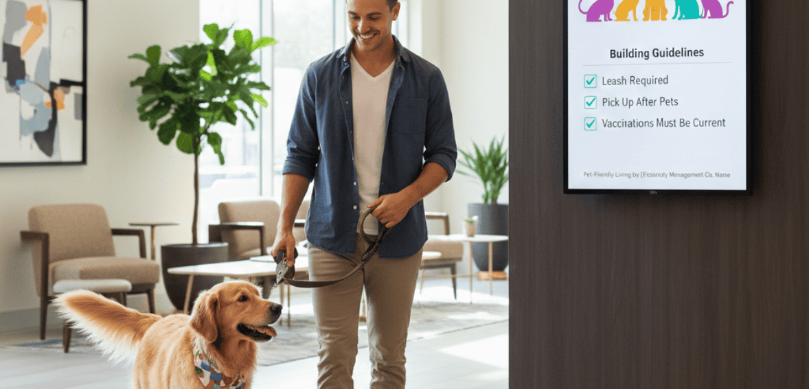 Tenant satisfaction improved through transparent policies managed with pet deposit management software