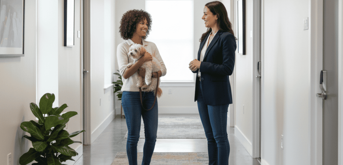 Human interaction balancing technology for better tenant experience in multifamily living