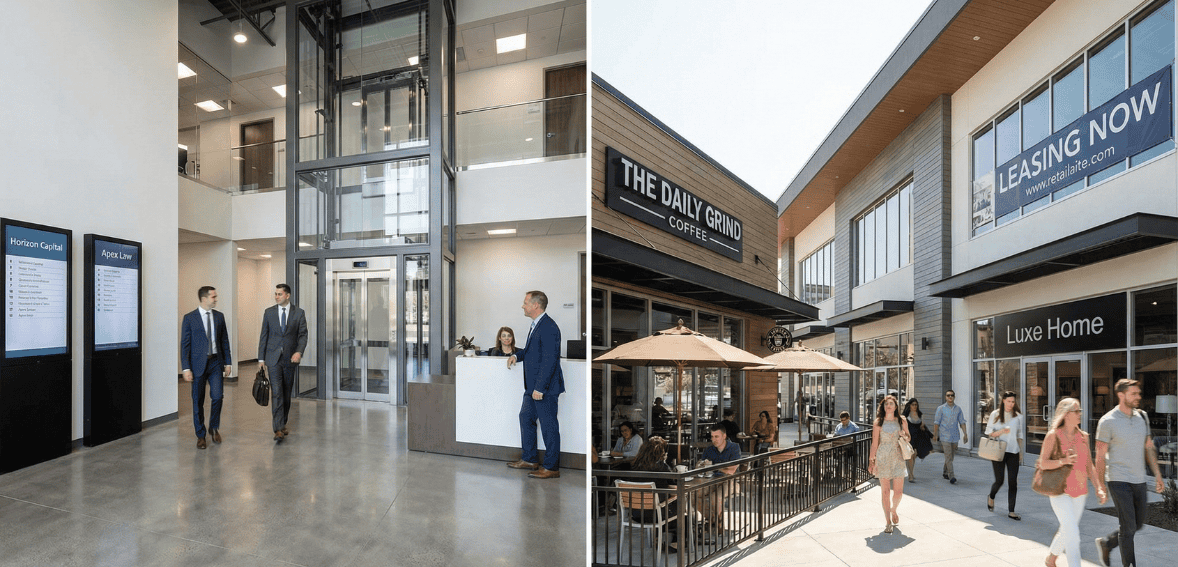 Differences between commercial vs residential property management environments