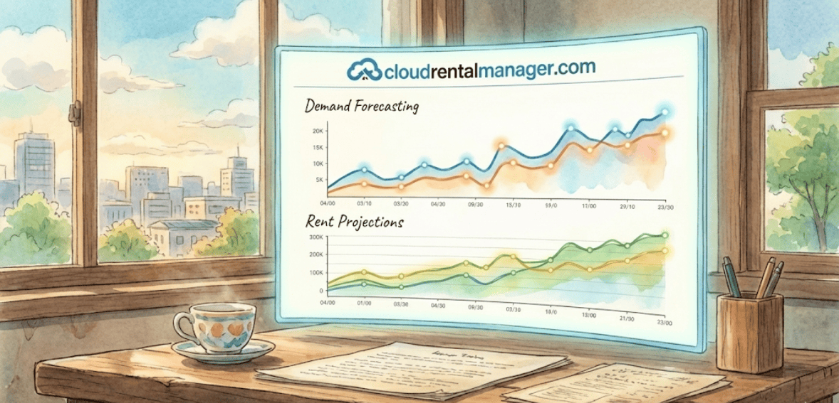 Predictive analytics forecasting rental demand and pricing decisions