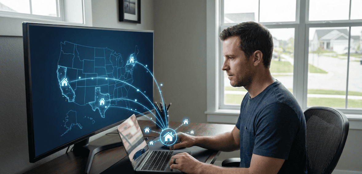 managing properties remotely across states