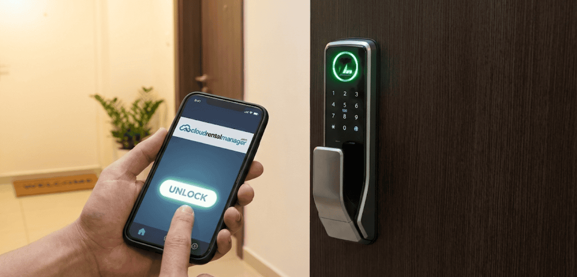 IoT property management smart lock and mobile access control system
