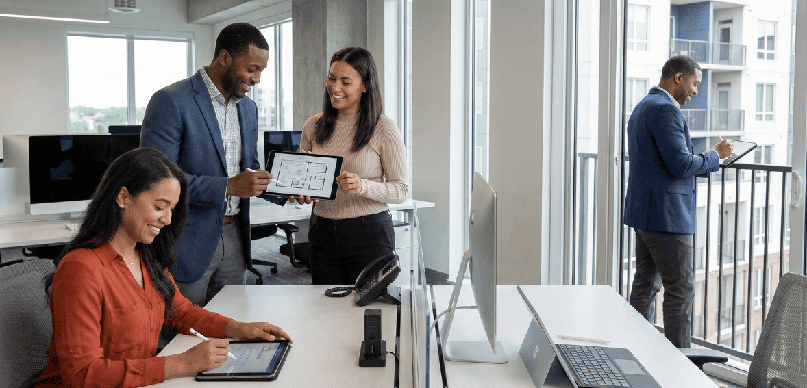 efficiency gains property management through software automation