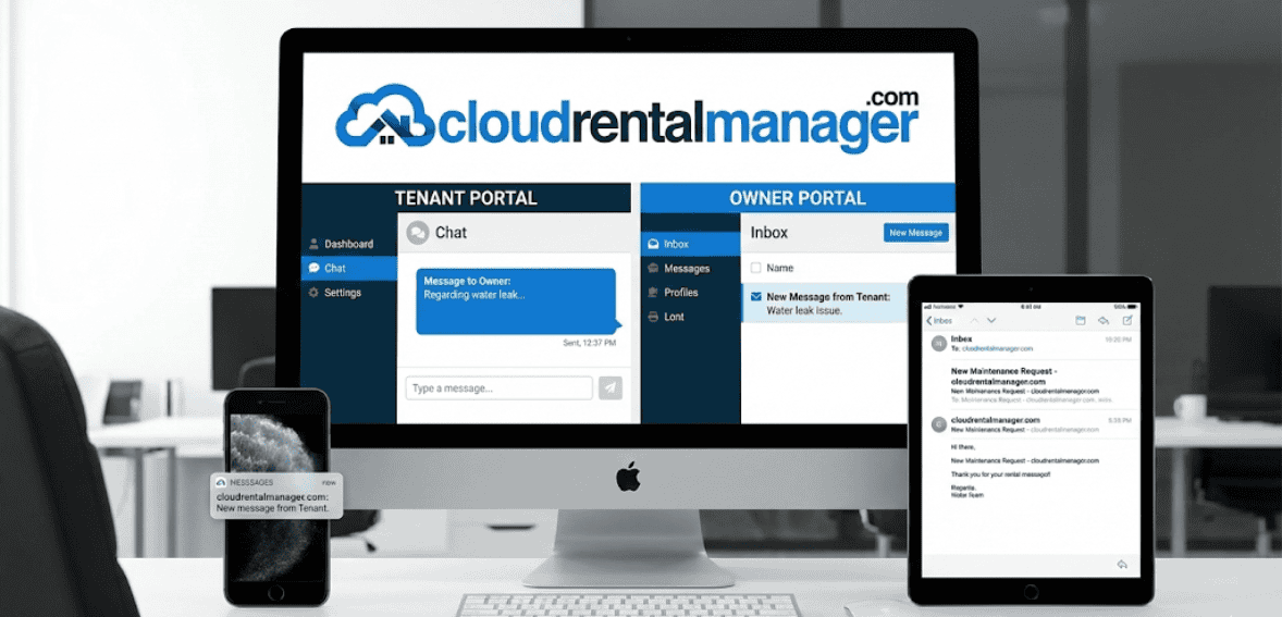 Tenant and owner communication during property management software implementation