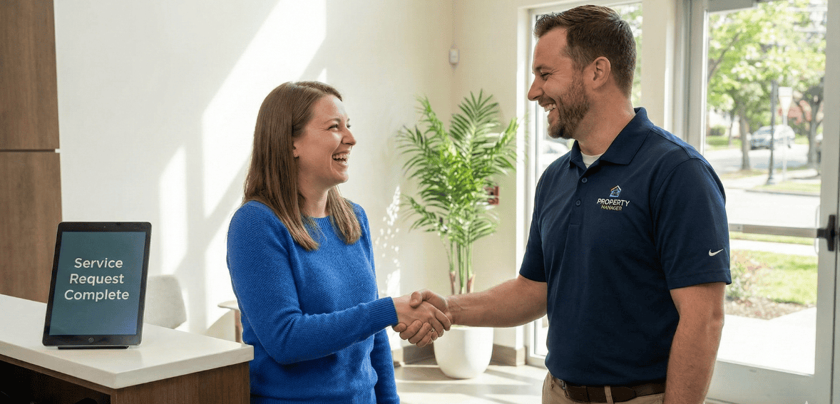 tenant satisfaction improvements leading to retention and reduced turnover