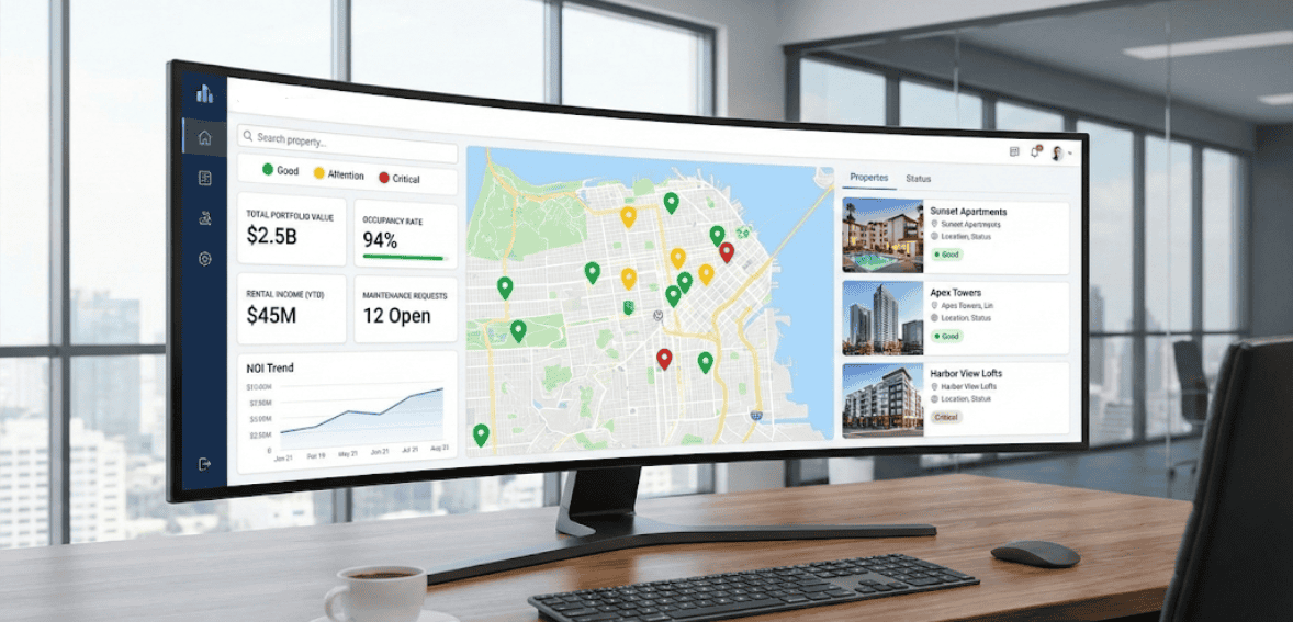 Scalable maintenance management software for multiple properties