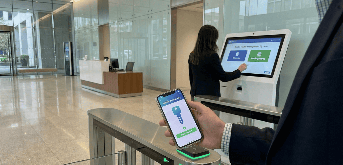 Smart access control and security technology for commercial buildings