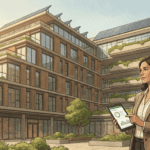 Sustainable property management practices in modern green buildings