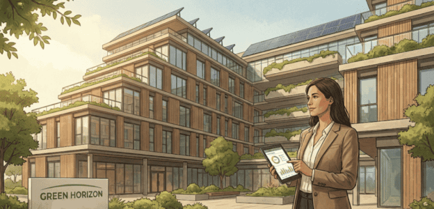 Sustainable property management practices in modern green buildings