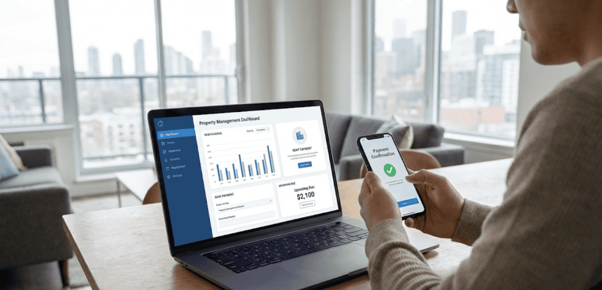 Online rent payments replacing manual rent collection