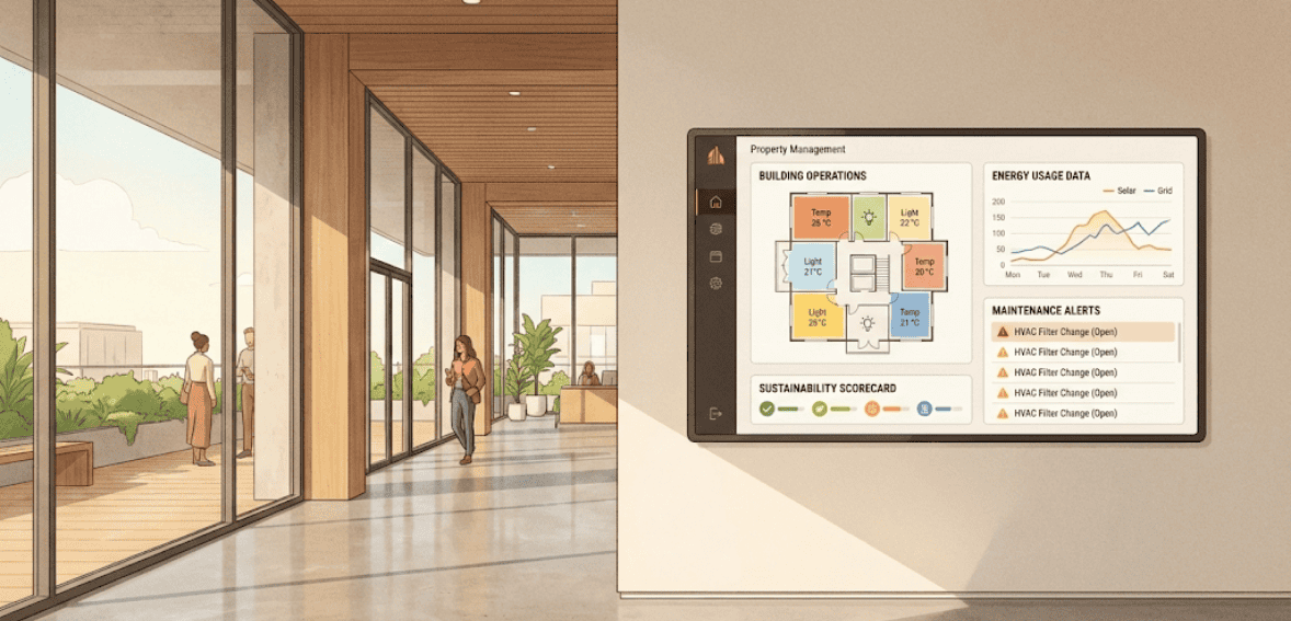Sustainable property management through smarter building operations