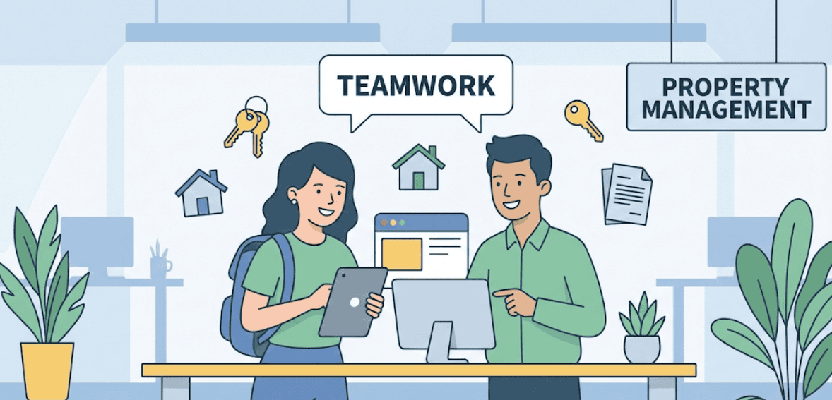 Positive attitude shaping effective property management staff