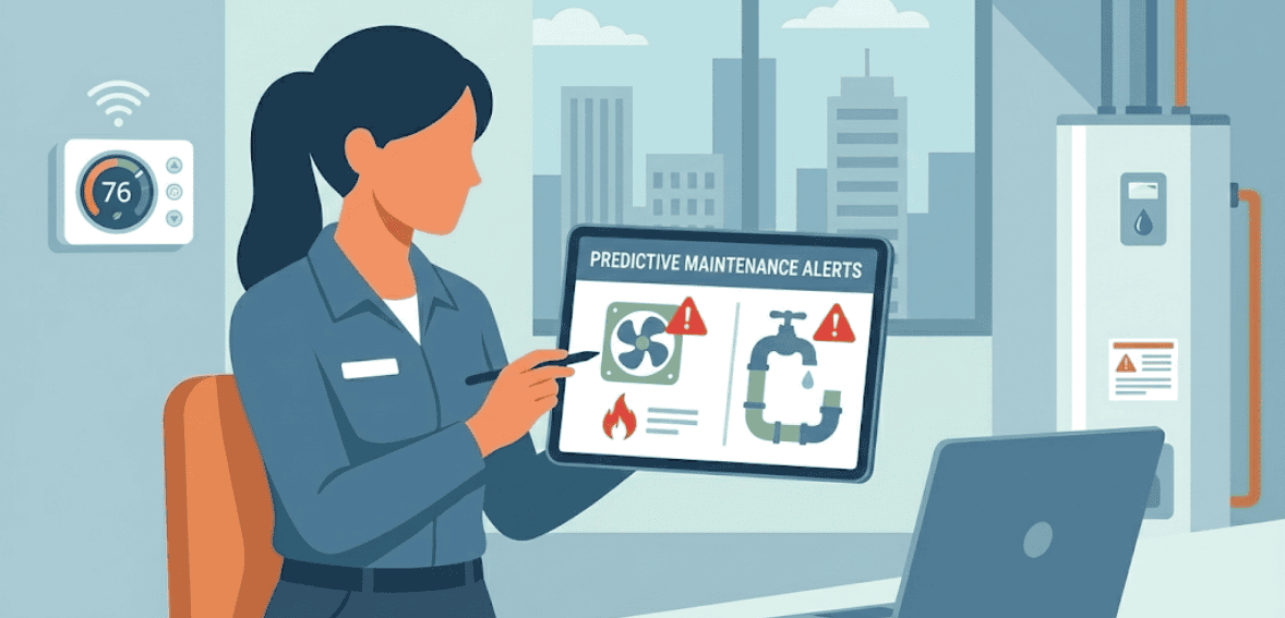 Predictive maintenance powered by AI in property management