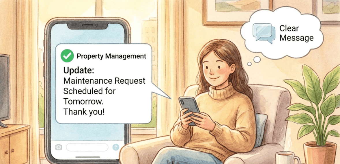 Clear communication building trust in tenant retention strategies