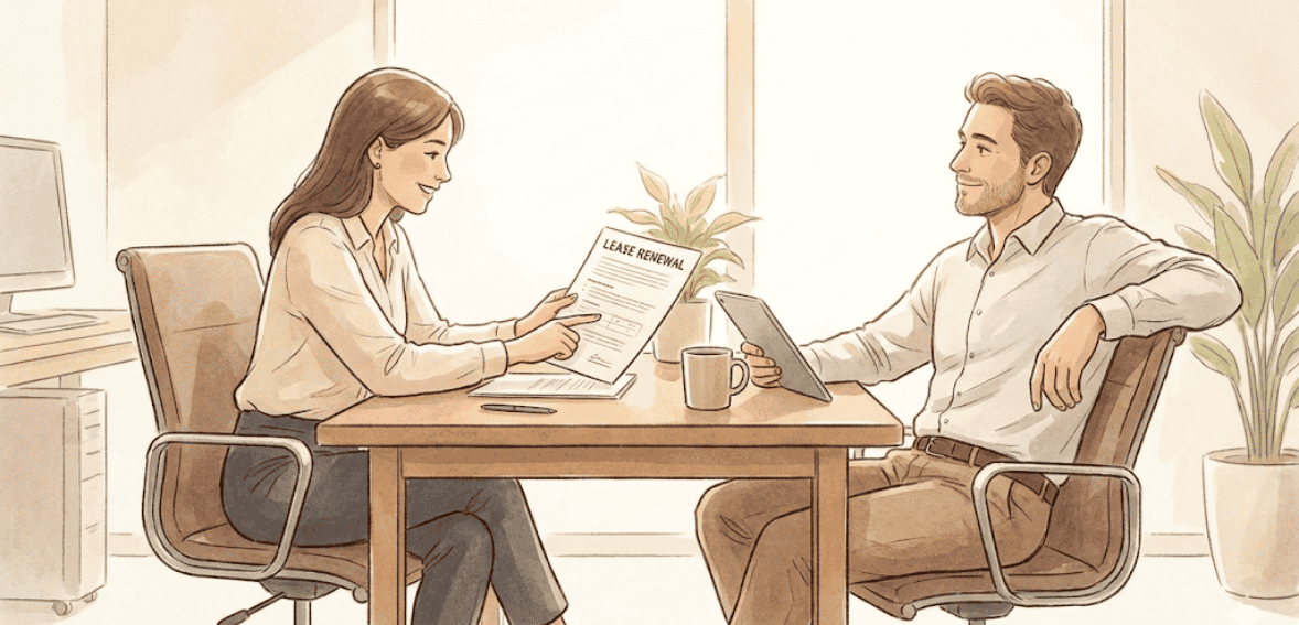 Smooth lease renewals as part of tenant retention strategies