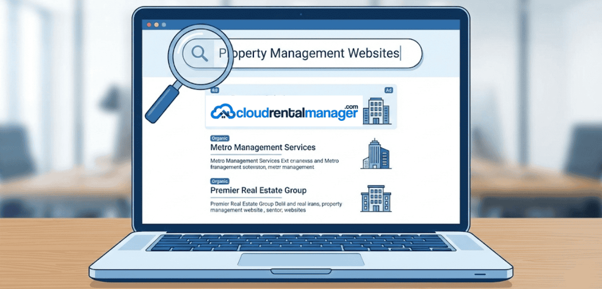 Property management digital marketing and search visibility