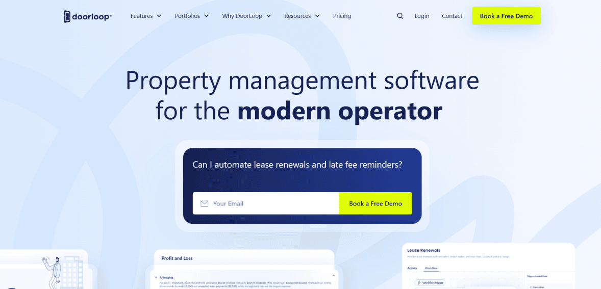 DoorLoop Alternatives for Small-to-Mid Portfolio Property Managers in 2026