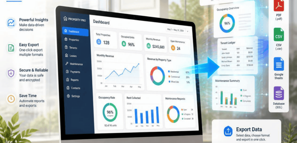 Property Management Software Data Export