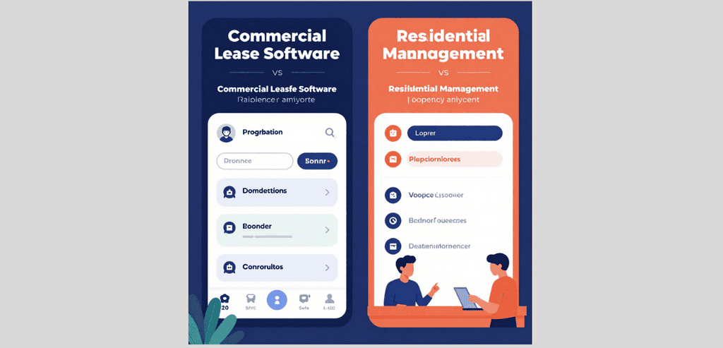 What Is the Real Difference Between Commercial Lease Software vs Residential Property Management Software