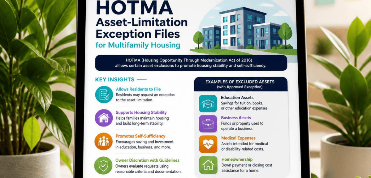 HOTMA Asset-Limitation Exception Files for Multifamily Housing