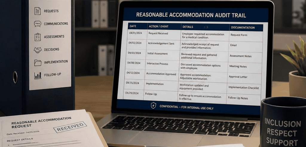 What a Strong Reasonable Accommodation Audit Trail Includes